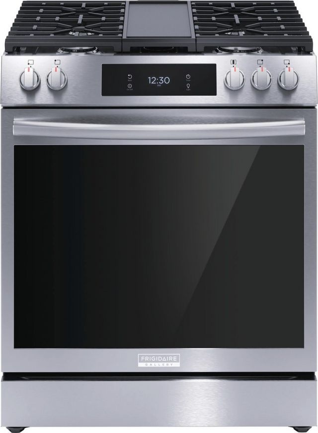 Frigidaire Gallery® 30" Smudge-Proof® Stainless Steel Slide In Gas Range