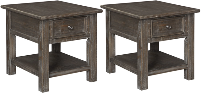 Signature Design by Ashley® Wyndahl 2-Piece Rustic Brown Living Room Table Set