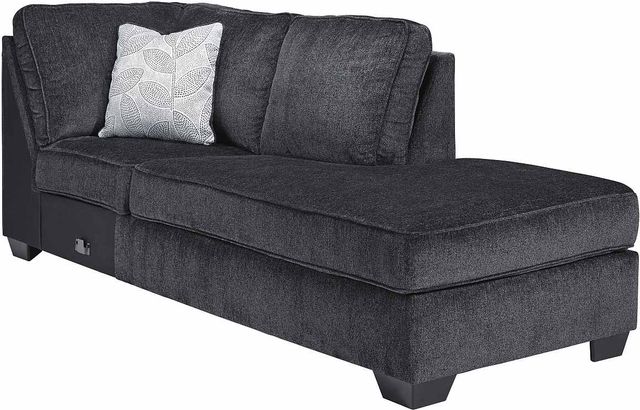 Signature Design by Ashley® Altari 2-Piece Slate Sectional with Chaise-2