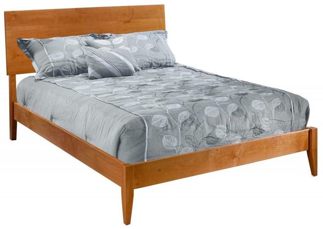 Archbold Furniture Customizable 2 West Full Modern Panel Bed-0