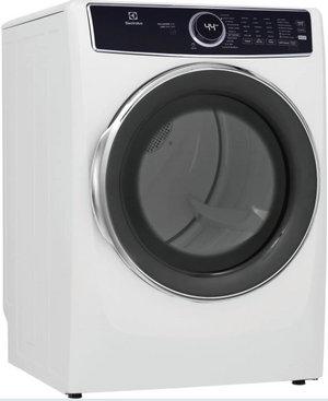 OUT OF BOX Electrolux 8.0 Cu. Ft. White Gas Dryer