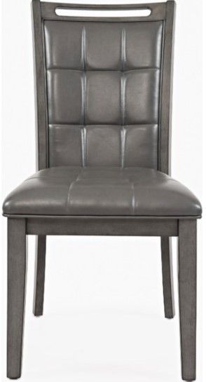 Jofran Inc. Manchester Manchester Grey Upholstered Dining Chair