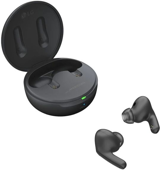 LG TONE Black True Wireless Bluetooth UVnano Earbuds 9