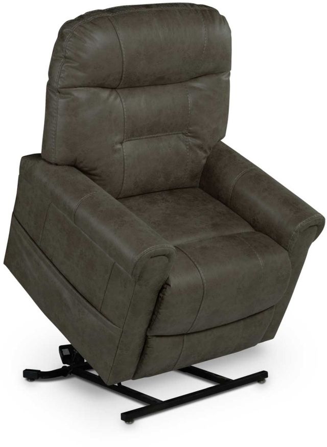 Steve Silver Co.® Ottawa Walnut Power Lift Chair with Heat and Massage 4