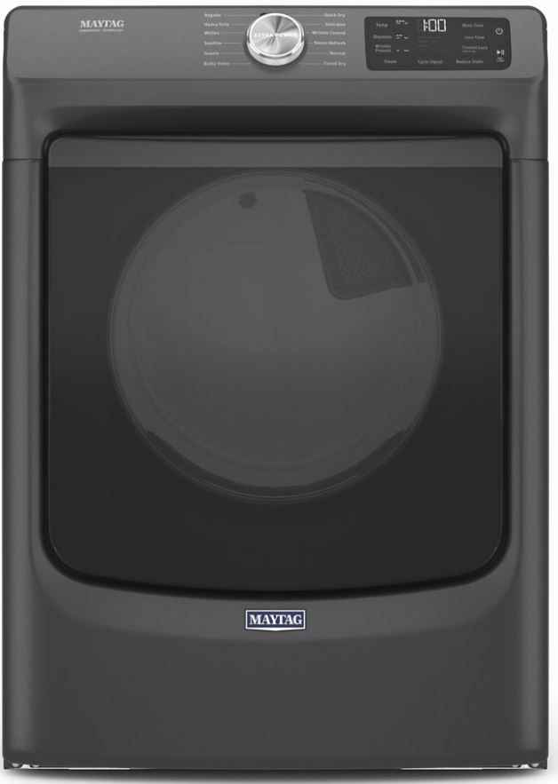 Maytag® 7.3 Cu. Ft. Volcano Black Front Load Electric Dryer  0