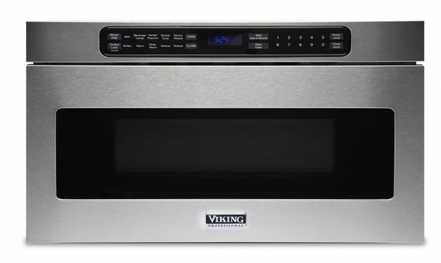 Viking® Professional Series Stainless Steel Built In Microwave Flush Mount Kit 1