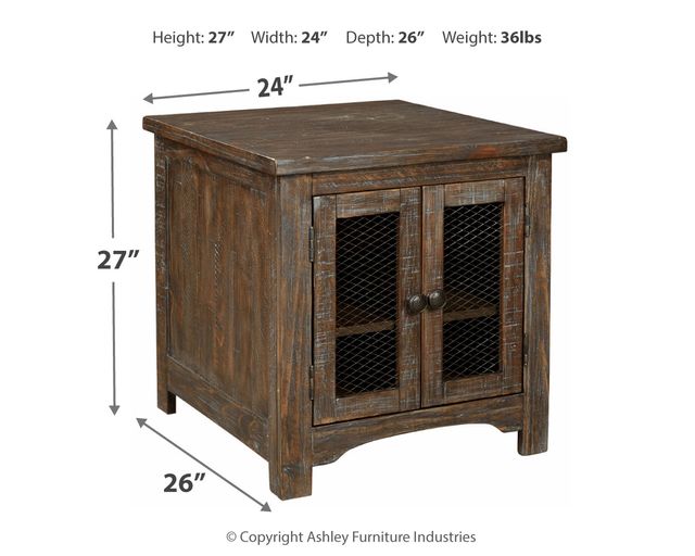 Signature Design by Ashley® Danell Ridge Brown End Table 5