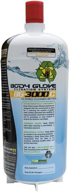 Body Glove by Water Inc.® BG-3000C Water Filter Cartridge