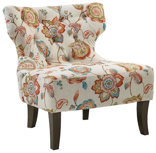 Olliix by Madison Park Orange Multi Erika Accent Chair | Bob Mills ...