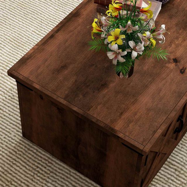 Legends Furniture, Inc. Farmhouse Aged Whiskey Coffee Table 4