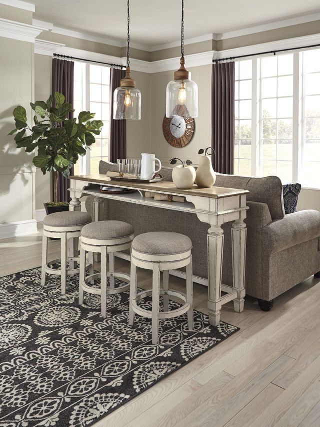 Signature Design by Ashley® Realyn Two-Toned Counter Height Dining Table 3