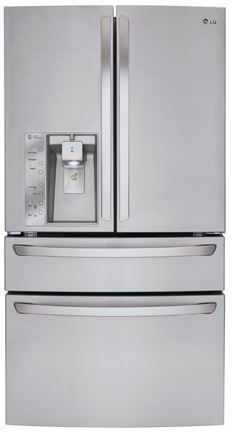 LG 30.0 Cu. Ft. French Door Refrigerator-Stainless Steel
