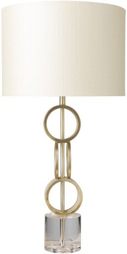 Surya Evans Gold Table Lamp