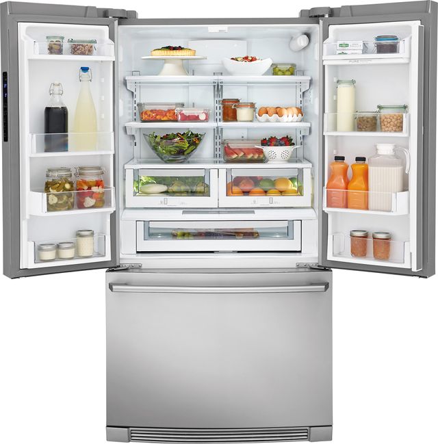Electrolux 22.4 Cu. Ft. Counter-Depth French Door Refrigerator-Stainless Steel 1