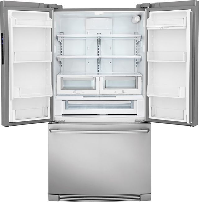 Electrolux 22.4 Cu. Ft. Counter-Depth French Door Refrigerator-Stainless Steel 3