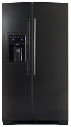Electrolux 23 Cu. Ft. Counter Depth Side-by-Side Refrigerator-Black 0