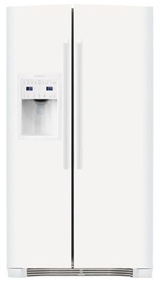 Electrolux 23 Cu. Ft. Counter Depth Side-by-Side Refrigerator-White