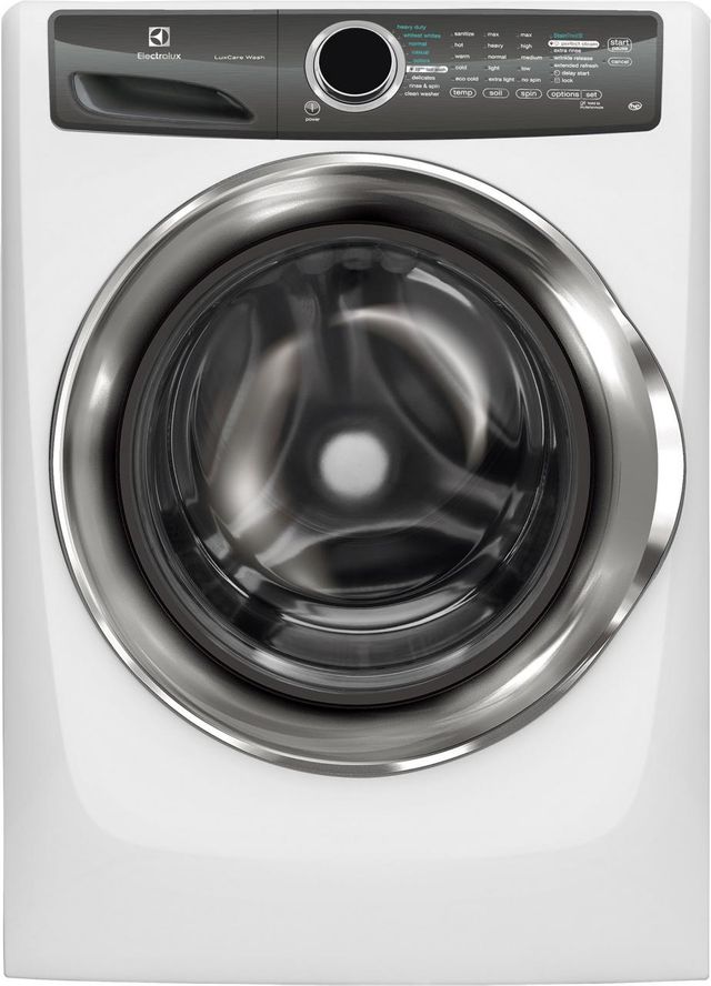 Electrolux 500 Series Front Load Perfect Steam™ Washer-Island White 0