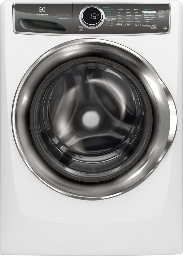 Electrolux 600 Series Front Load Perfect Steam™ Washer-Island White