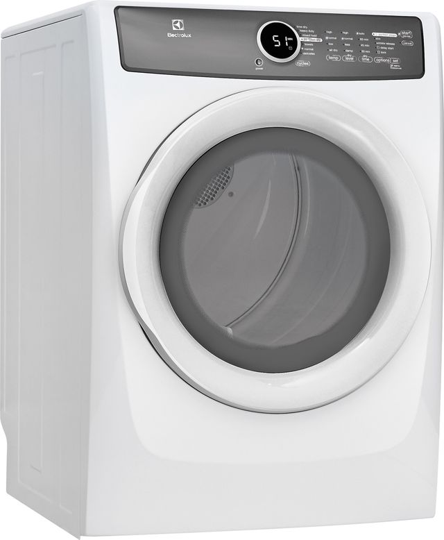 Electrolux 400 Series Front Load Perfect Steam™ Electric Dryer-White 1