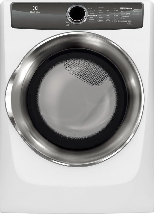 Electrolux 500 Series Front Load Perfect Steam™ Electric Dryer-Island White