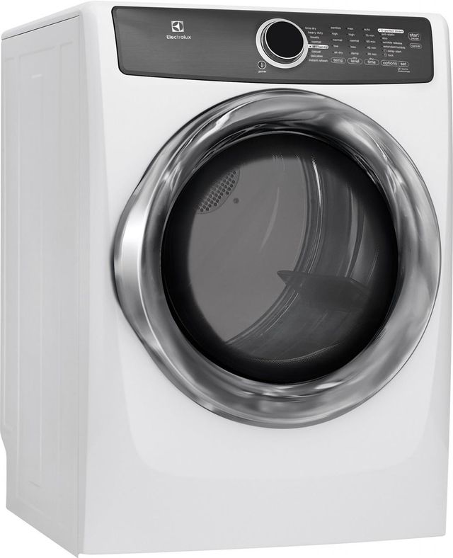 Electrolux 500 Series Front Load Perfect Steam™ Electric Dryer-Island White 2