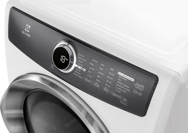 Electrolux 500 Series Front Load Perfect Steam™ Electric Dryer-Island White 5