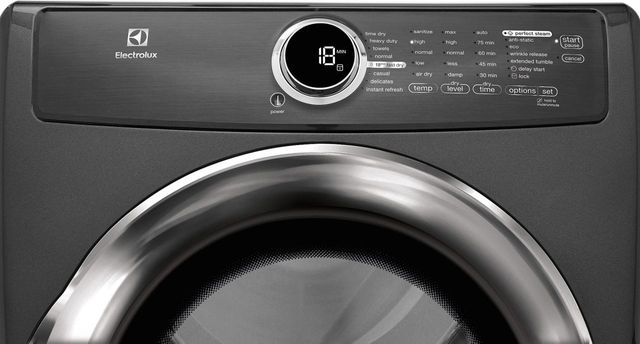 Electrolux 500 Series Perfect Steam™ Front Load Electric Dryer-Titanium 3