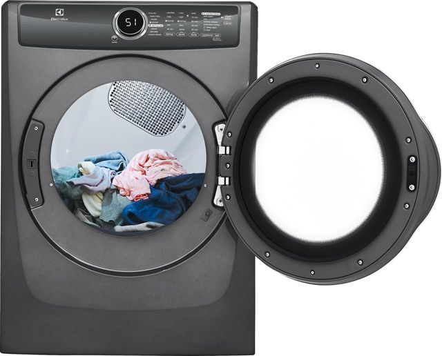 Electrolux 500 Series Perfect Steam™ Front Load Electric Dryer-Titanium 6
