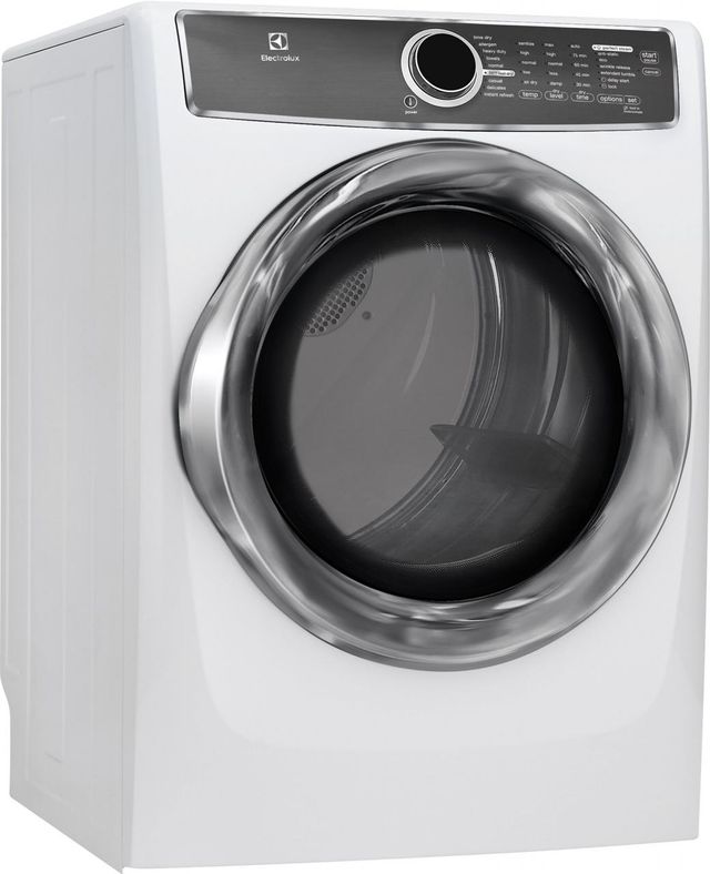 Electrolux 600 Series Front Load Perfect Steam™ Electric Dryer-Island White 1
