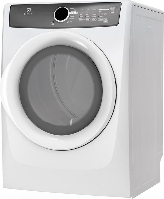 Electrolux 400 Series Front Load Perfect Steam™ Gas Dryer-White 1