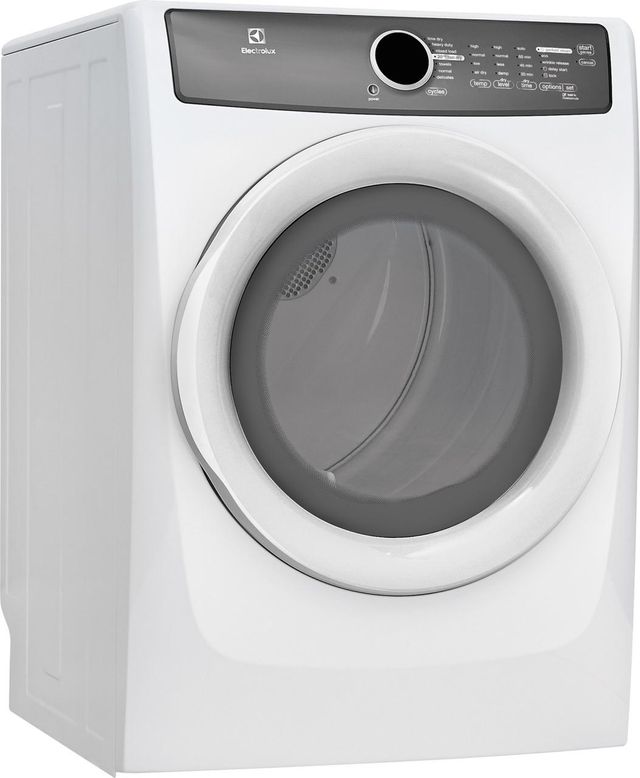 Electrolux 400 Series Front Load Perfect Steam™ Gas Dryer-White 2