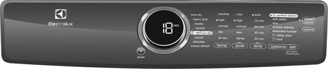 Electrolux 500 Series Front Load Perfect Steam™ Gas Dryer-Titanium 4