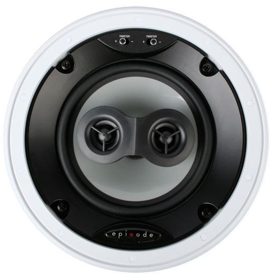SnapAV Episode® 500 Series In-Ceiling Dual Voice Coil Speaker-White
