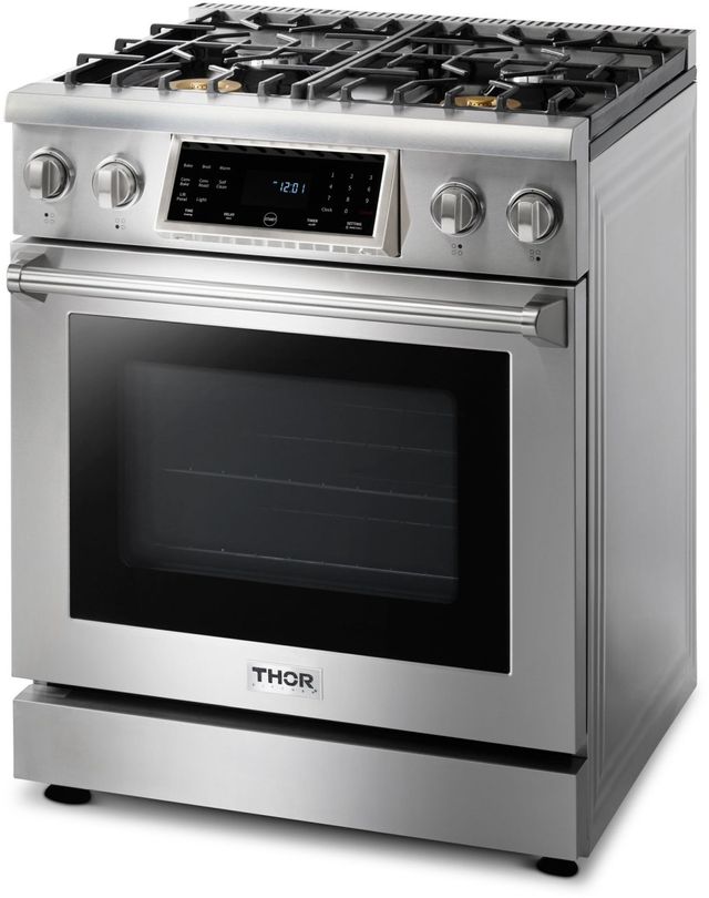 Thor Kitchen® Professional 30" Stainless Steel Slide In Gas Range 2