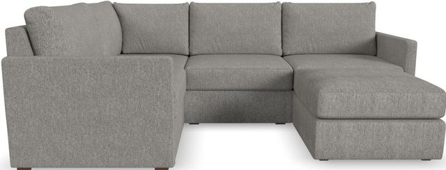 Flex by Flexsteel® 3-Piece 4 Seat Sectional with Ottoman