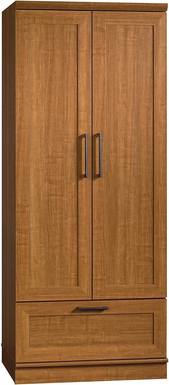 Sauder® HomePlus Sienna Oak® Wardrobe/Storage Cabinet-0