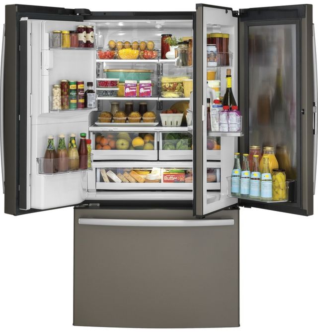GE® 27.8 Cu. Ft. Slate French Door Refrigerator 6