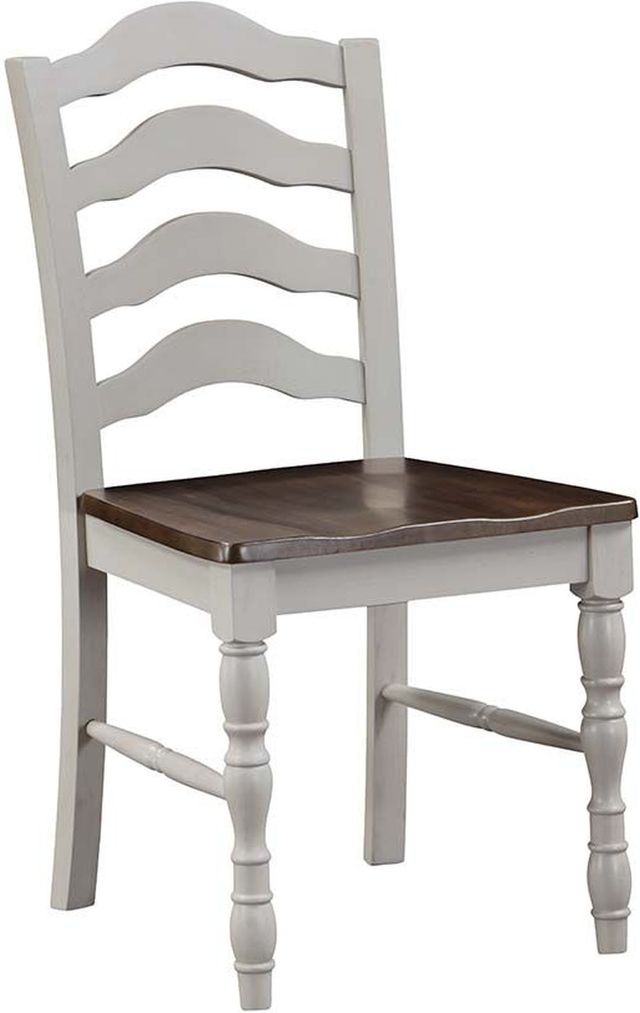 ACME Furniture Bettina 5-Piece Antique White/Weathered Oak Dining Set 4