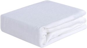 Bedgear® Hyper-Linen® Polyester Bright White Crib Mattress Protector