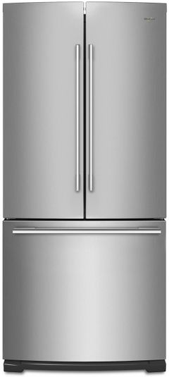 Whirlpool® 19.7 Cu. Ft. French Door Refrigerator-Fingerprint Resistant Stainless Steel