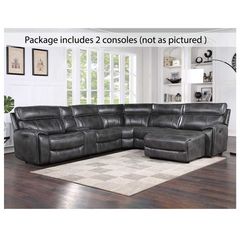 Steve Silver Co. Provo 7-Piece Dual-Power Sectional