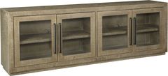 Signature Design by Ashley® Waltleigh Distressed Brown Accent Cabinet