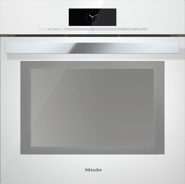 Miele 23.5" Electric Built in Single Oven-Brilliant White-0