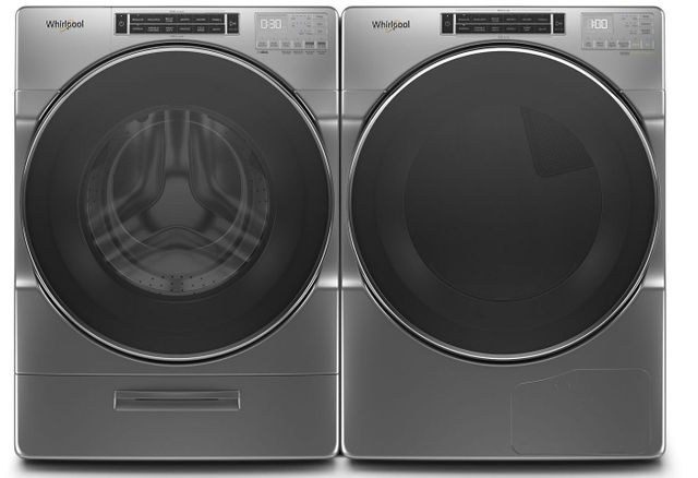 Whirlpool® 4.3 Cu. Ft. Chrome Shadow Front Load Washer 7