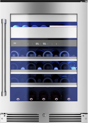 XO 24'' Stainless Steel Built In Wine Cooler