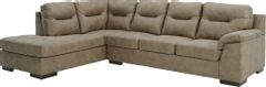 Signature Design by Ashley® Maderla 2-Piece Pebble Brown Right-Arm Facing Sectional with Chaise