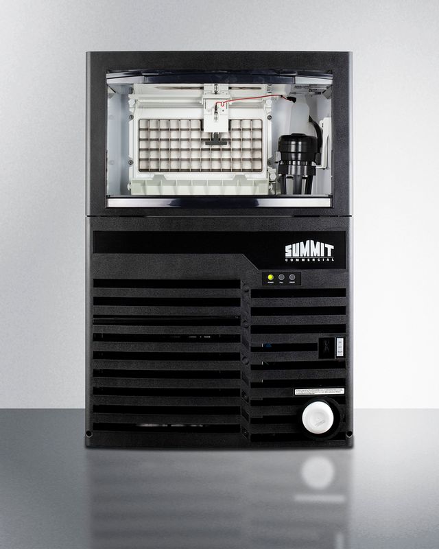 Summit Commerical® Black 100 lbs Commerical Icemaker 5