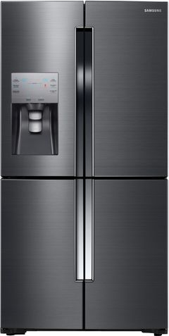 Samsung 22.5 Cu. Ft. Fingerprint Resistant Black Stainless Steel Counter Depth 4-Door Flex™ Refrigerator