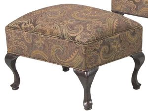 Hughes Furniture 2200 Silas Raisin Ottoman